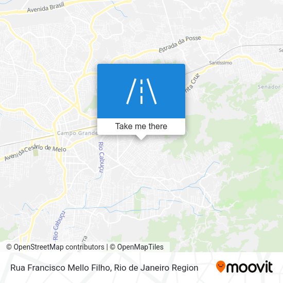 Rua Francisco Mello Filho map