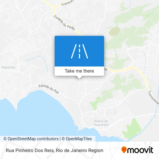 Rua Pinheiro Dos Reis map