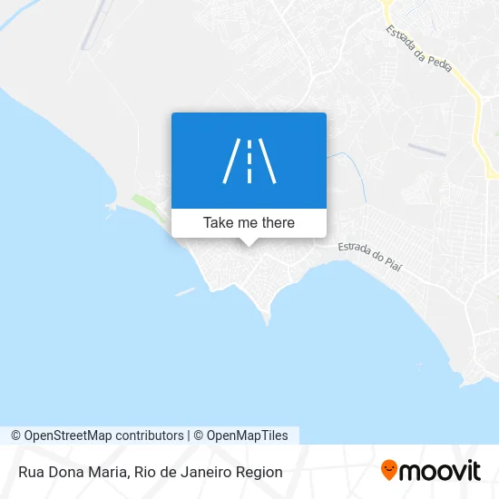 Rua Dona Maria map