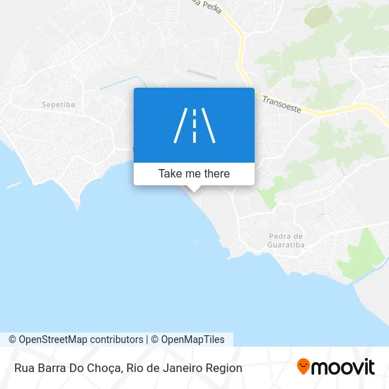 Rua Barra Do Choça map
