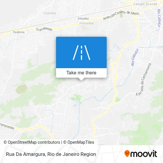 Rua Da Amargura map
