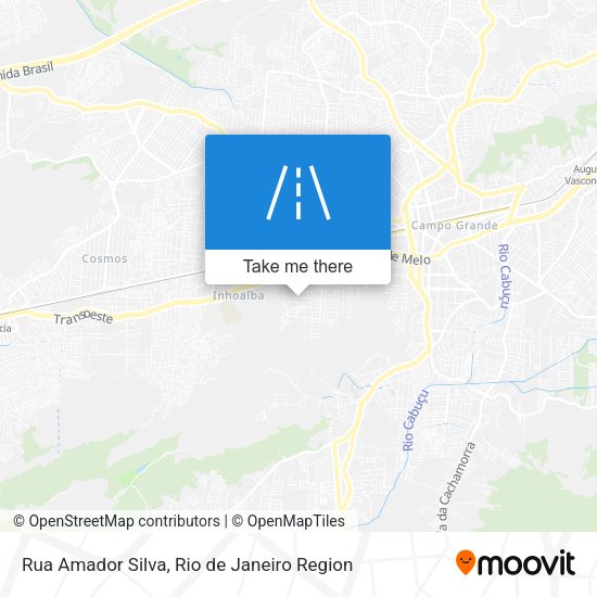 Rua Amador Silva map