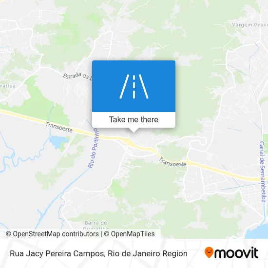 Rua Jacy Pereira Campos map