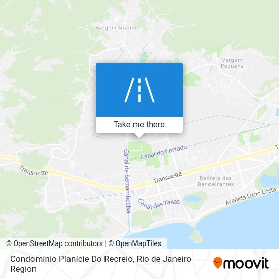 Condomínio Planície Do Recreio map