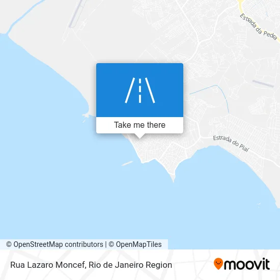 Rua Lazaro Moncef map