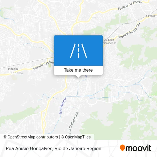 Rua Anisio Gonçalves map