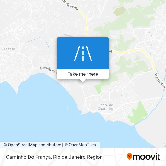 Caminho Do França map