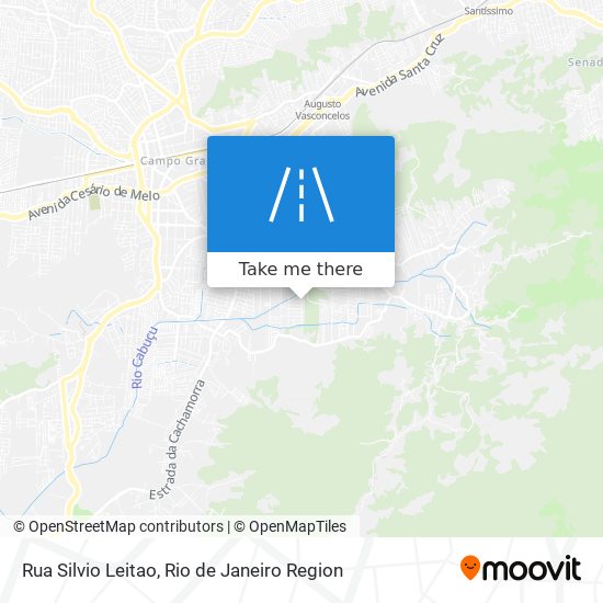 Rua Silvio Leitao map