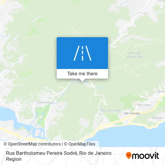 Rua Bartholomeu Pereira Sodré map