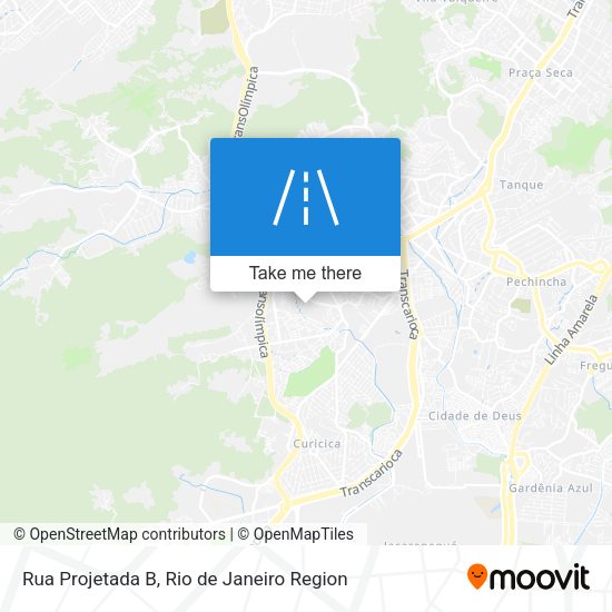 Rua Projetada B map