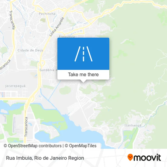 Rua Imbuia map