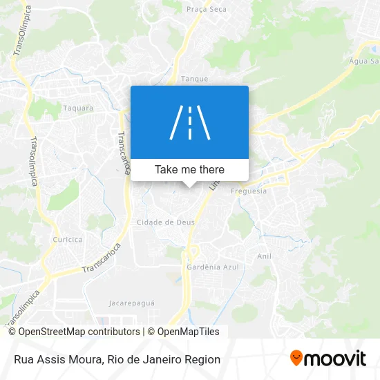 Rua Assis Moura map