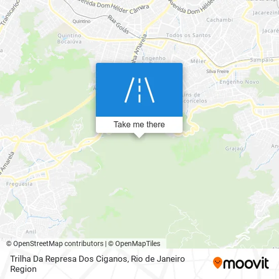 Trilha Da Represa Dos Ciganos map