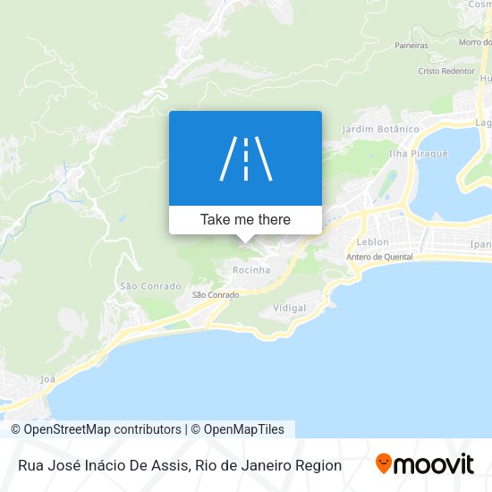 Rua José Inácio De Assis map