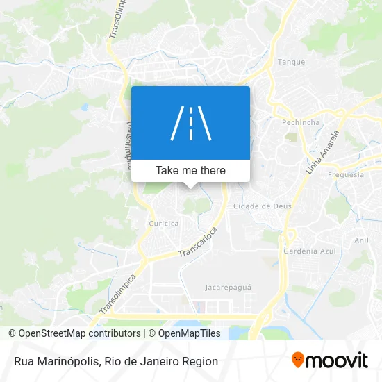 Rua Marinópolis map