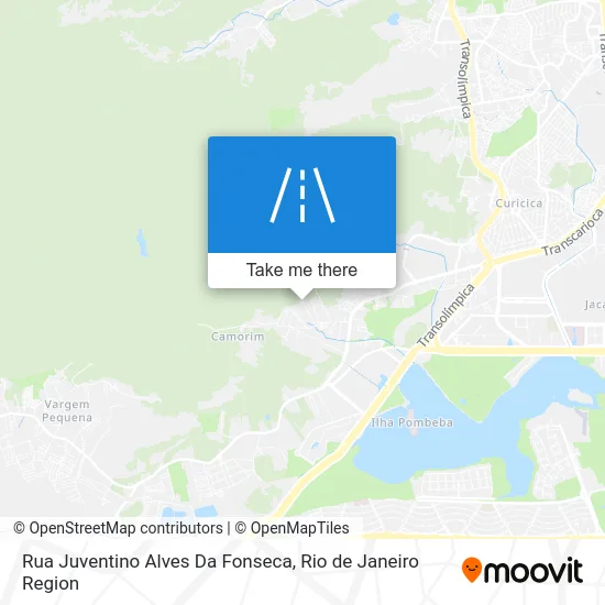 Rua Juventino Alves Da Fonseca map