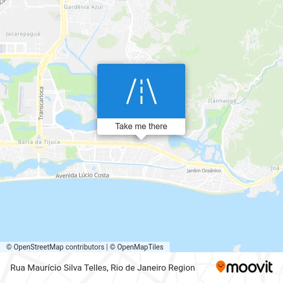 Rua Maurício Silva Telles map