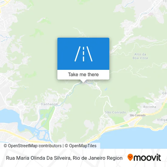 Rua Maria Olinda Da Silveira map