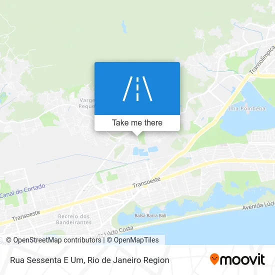 Rua Sessenta E Um map