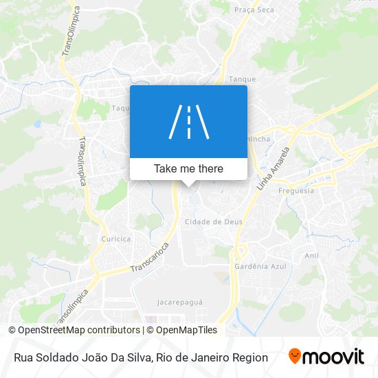 Rua Soldado João Da Silva map