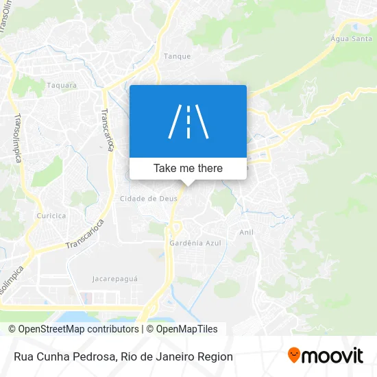 Rua Cunha Pedrosa map