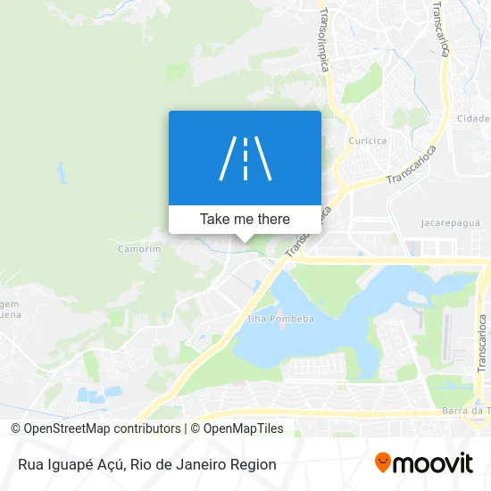 Rua Iguapé Açú map