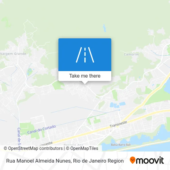 Rua Manoel Almeida Nunes map