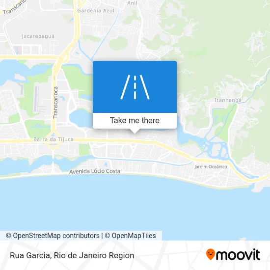 Rua Garcia map