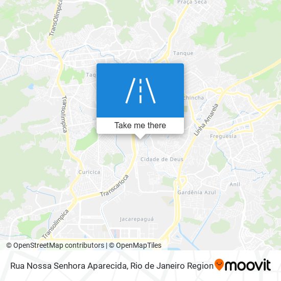 Rua Nossa Senhora Aparecida map