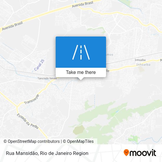 Rua Mansidão map