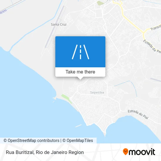 Rua Buritizal map