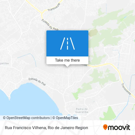 Rua Francisco Vilhena map