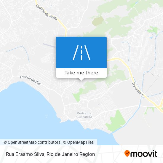 Mapa Rua Erasmo Silva