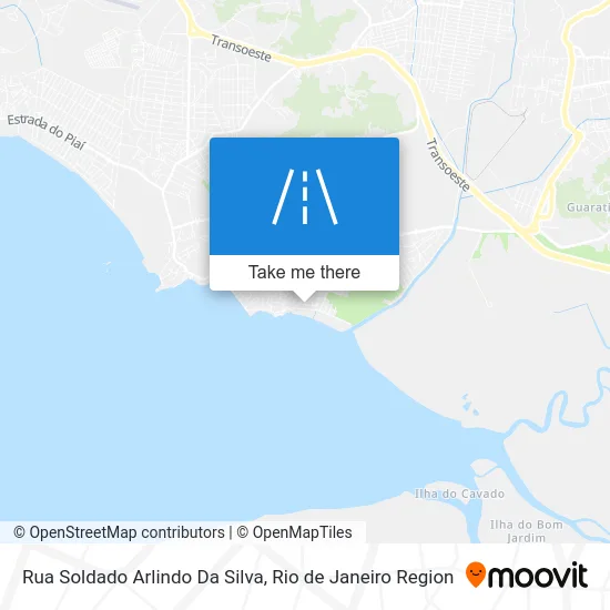 Rua Soldado Arlindo Da Silva map