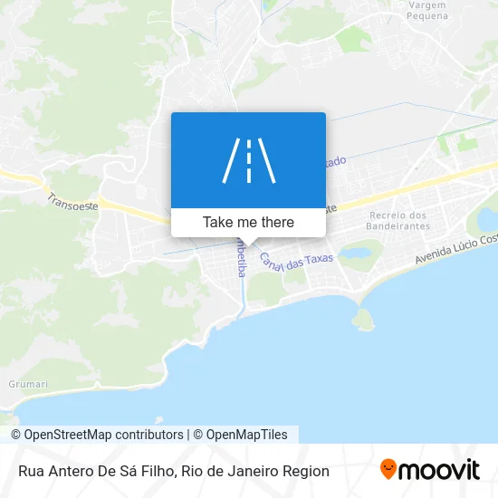 Rua Antero De Sá Filho map