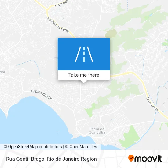 Rua Gentil Braga map