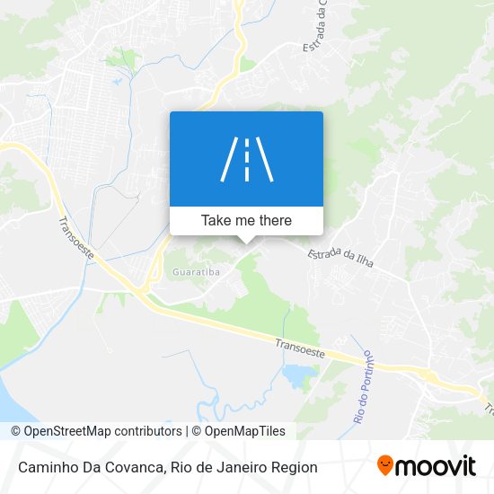Caminho Da Covanca map