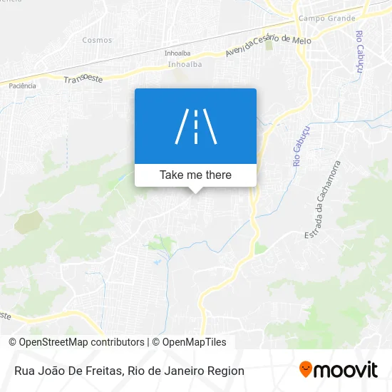 Rua João De Freitas map