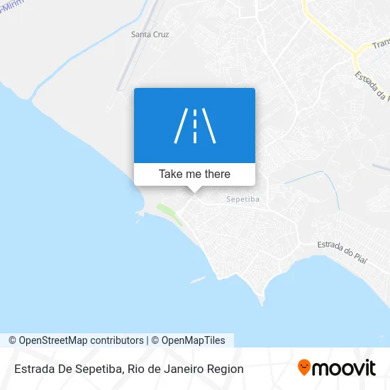 Estrada De Sepetiba map