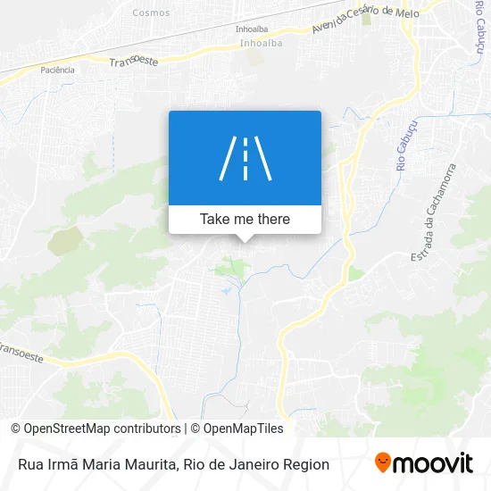 Rua Irmã Maria Maurita map