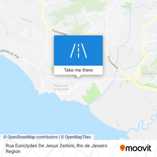 Rua Euriclydes De Jesus Zerbini map