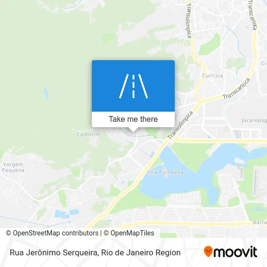 Rua Jerônimo Serqueira map
