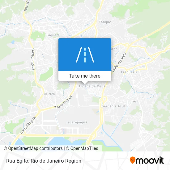 Rua Egito map