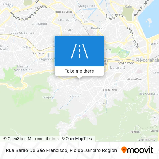 Rua Barão De São Francisco map