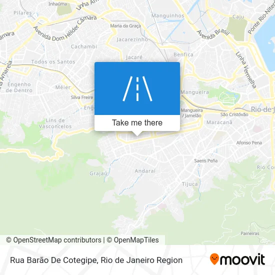 Rua Barão De Cotegipe map