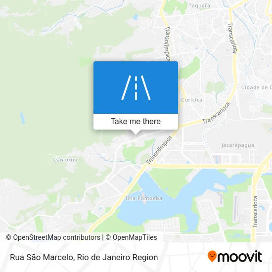 Rua São Marcelo map