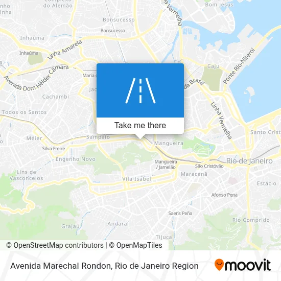 Avenida Marechal Rondon map