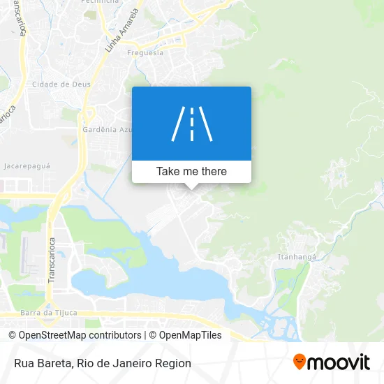 Rua Bareta map