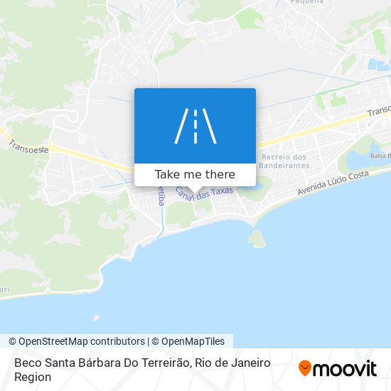 Mapa Beco Santa Bárbara Do Terreirão