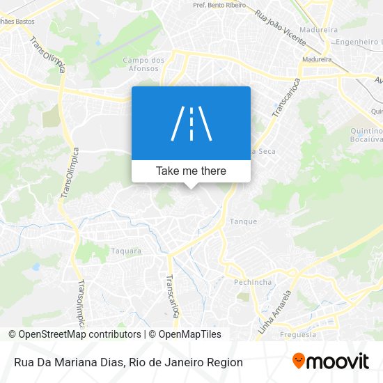Rua Da Mariana Dias map